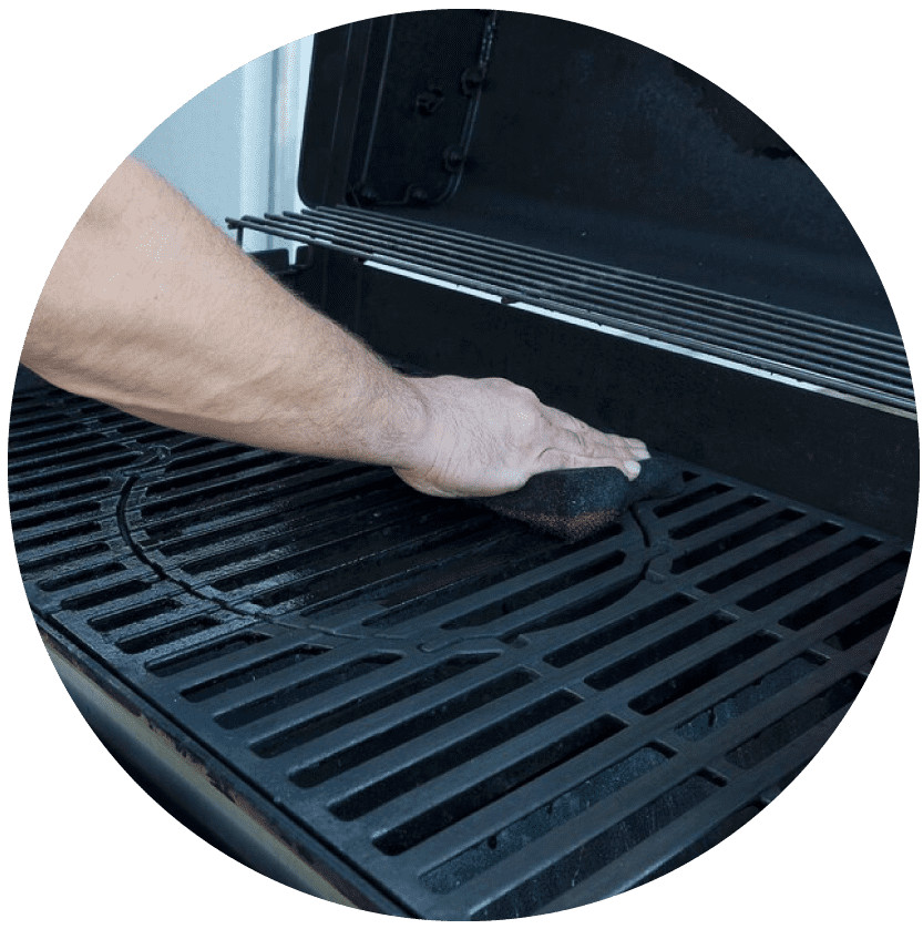 grill clean up